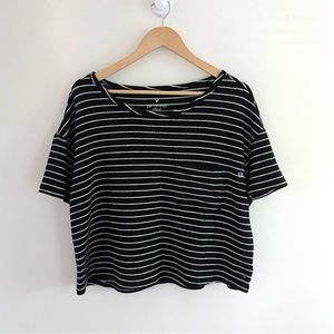 American Eagle Outfitters Plush Stripe Top